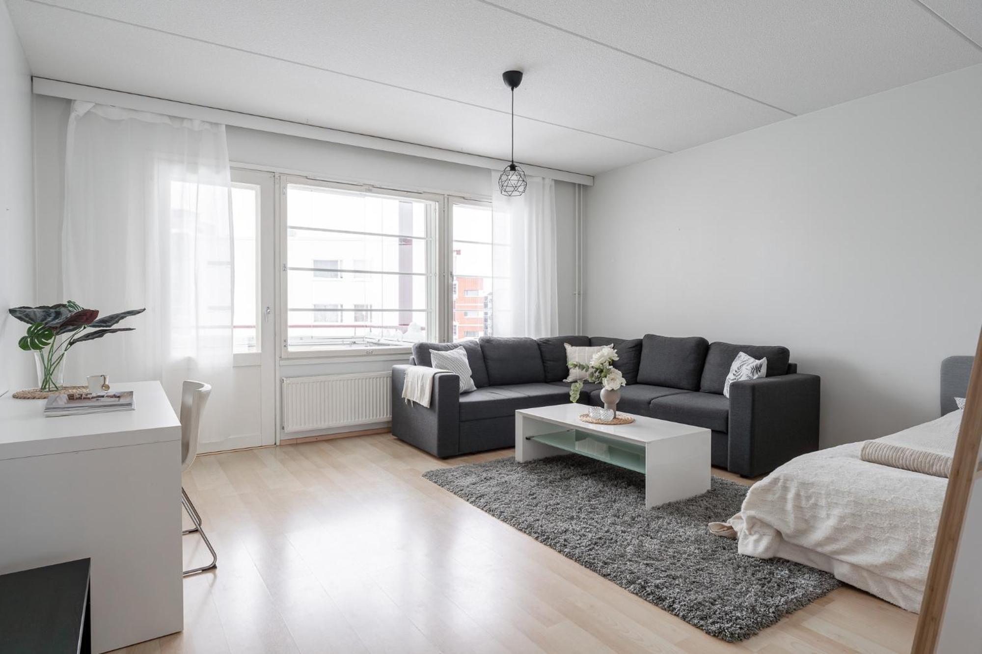 Apartment Lakefront 2br With Sauna Near Railway Station & Downtown Jyvaskyla